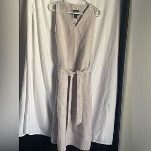 Tahari Linen Dress NWOT